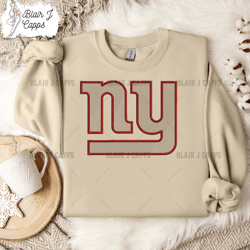 New York Giants Logo Embroidery Design, New York Giants NFL Logo Sport Embroidery Machine Design