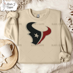 Houston Texans Logo Embroidery Design, Houston Texans NFL Logo Sport Embroidery Machine Design