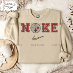 NIKE NFL Pittsburgh Steelers Logo Embroidery Design, NIKE NFL Logo Sports Embroidery Machine Design