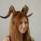 Demon Horns Headband Twisted Ram Horns Headpiece For Halloween Or Photoshoot Realistic Fantasy Cosplay Horns 2