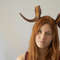 Demon Horns Headband Twisted Ram Horns Headpiece For Halloween Or Photoshoot Realistic Fantasy Cosplay Horns 0