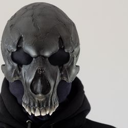 black balaclava mask, monster mask, demon skull, biker mask, halloween mask scary, custom cosplay mask, creepy mask