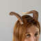 Tiefling Horns Brown Devil Horns Dragon Horns Glow In The Dark Accessories Horns Headband Fantasy C 0