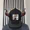 Baseball Cap With Devil Horns With Black And Red Bull Horns For Halloween Photoshoot Realistic Fant 1