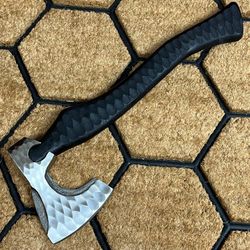 handmade hunting forged carbon steel hatchet viking battle axe custom handmade viking axe,tomahawk throwing axe,am blade