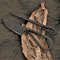 Medieval Knife With Awl  Sheath VikingCelts Handforged 604EA 2