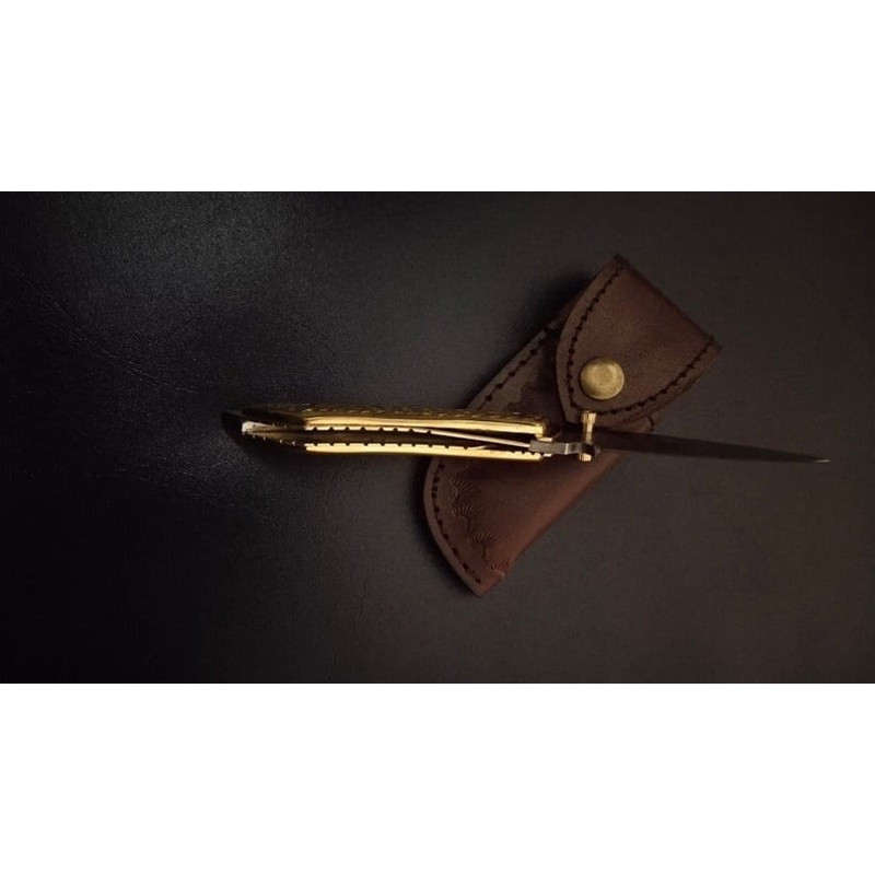 Handmade Damascus Pocket Knife Folding Knife Damascus Pocket Knife Groomsmen Gifts Coutea Damas T 3