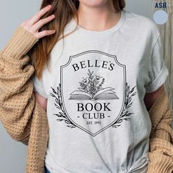 belle's book shop shirt, belle princess sweat, beauty and the beast shirt, book lover gift, family vacation trip shirt,