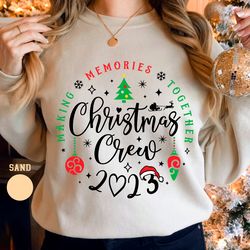 christmas crew christmas sweatshirt, merry christmas shirt, matching christmas shirts, family christmas shirts, christma