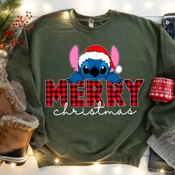 disney stitch christmas sweatshirt, lilo and stitch shirt, stitch christmas sweater, merry christmas party, christmas gi