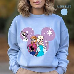 frozen elsa and anna sweatshirt, magic kingdom frozen elsa women's shirt, frozen sweatshirt, frozen elsa shirt, disney p