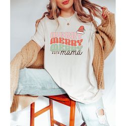 retro merry mery merry mama sweater, merry christmas retro sweater, merry merry merry christmas ,family matching christm