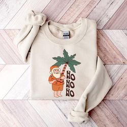 santa ho ho ho sweatshirt, womens christmas sweatshirt, ho ho ho shirt, xmas sweater, christmas crewneck, christmas top,