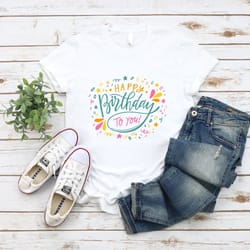happy dude birthday t-shirt, toddler shirt, happy birthday shirt women, birthday, birthday boy shirt, birthday party t-s