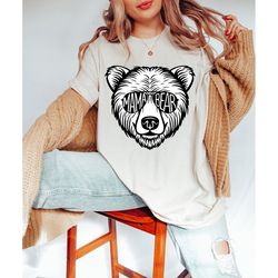 mama bear shirt, mothers day gift, mama bear crewneck, cute mama shirt, mom life shirt, new mom gift, baby shower gift,