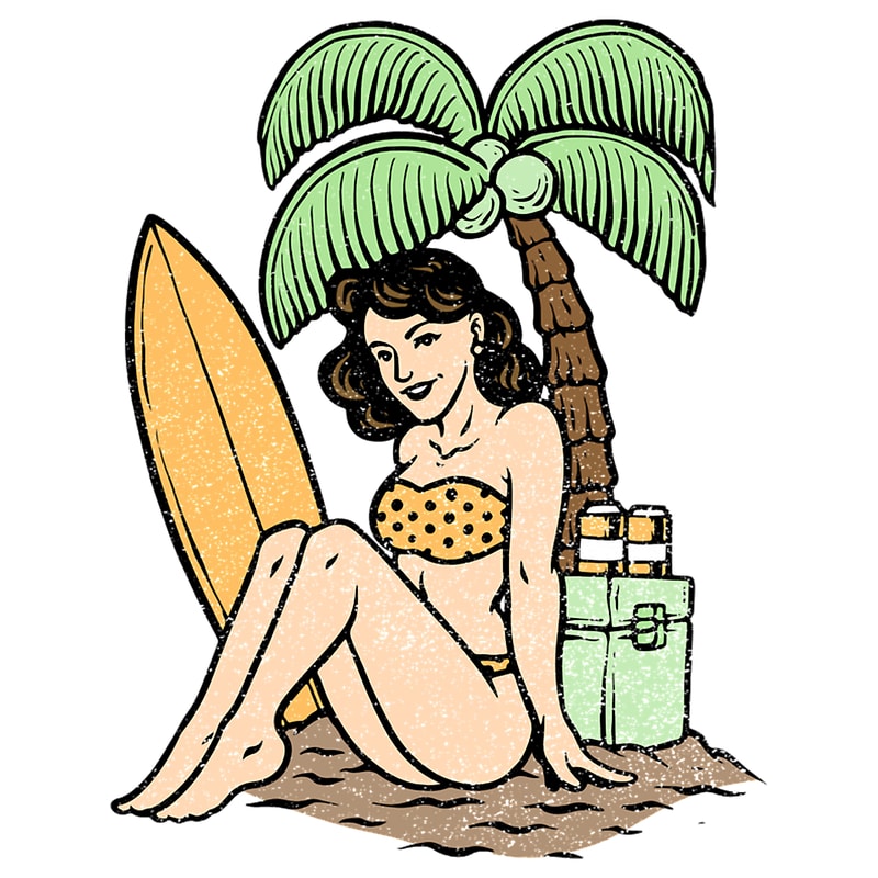 Pinup Surfer Girl.png