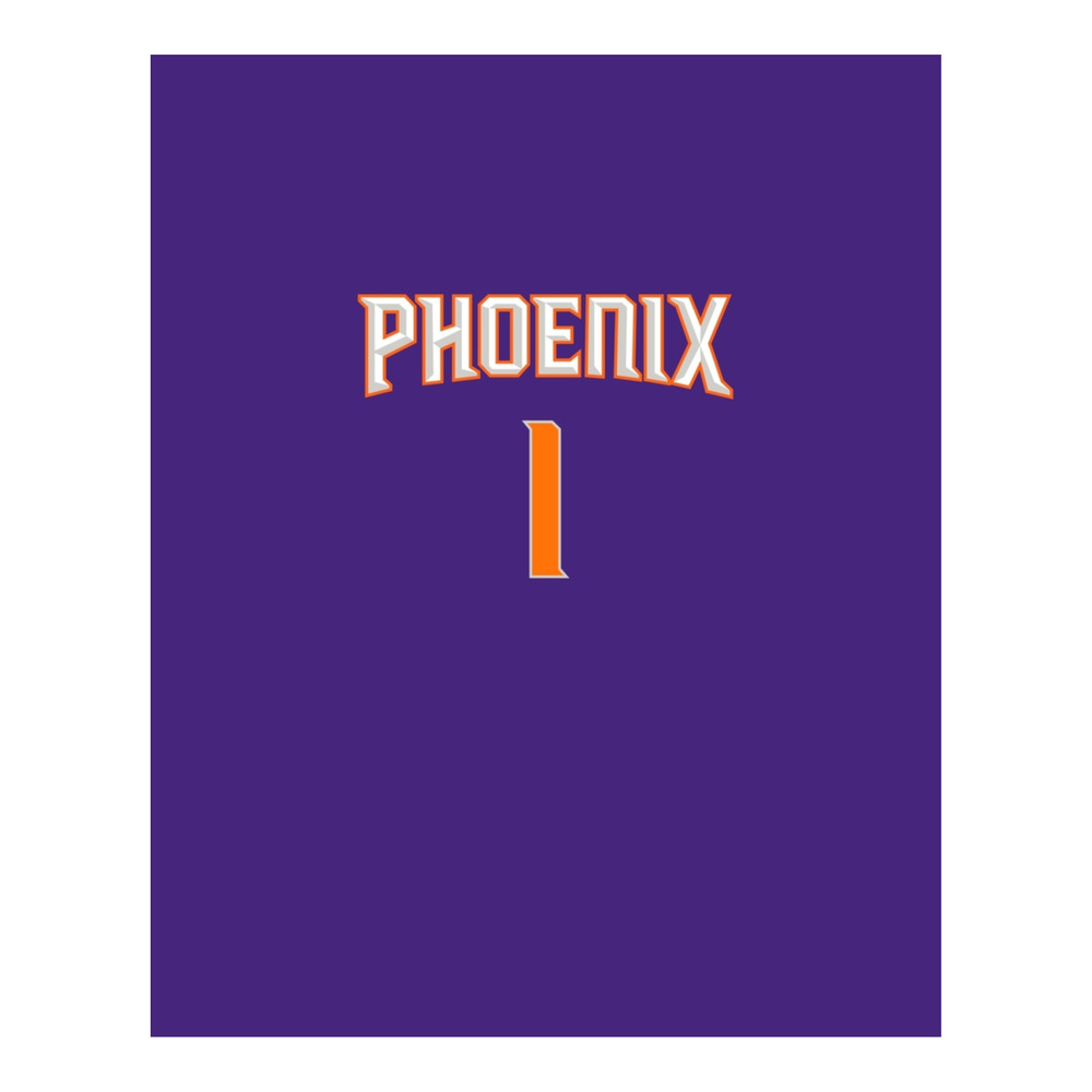 Devin Booker - Phoenix Basketball Jersey Graphic .png