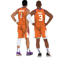 devin booker chris paul phoenix basketball