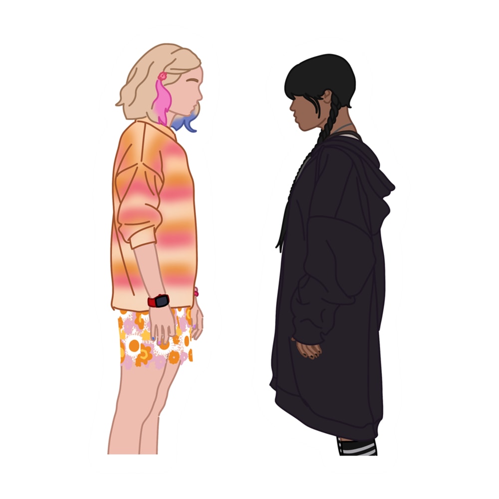 Enid _amp_ Wednesday separate ~ Wednesday Addams .png