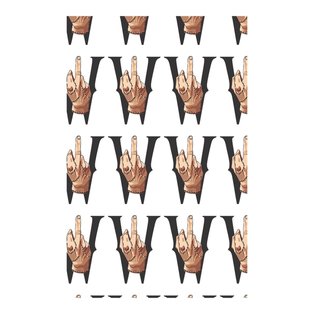 THING Wednesday addams family iPhone Case .png