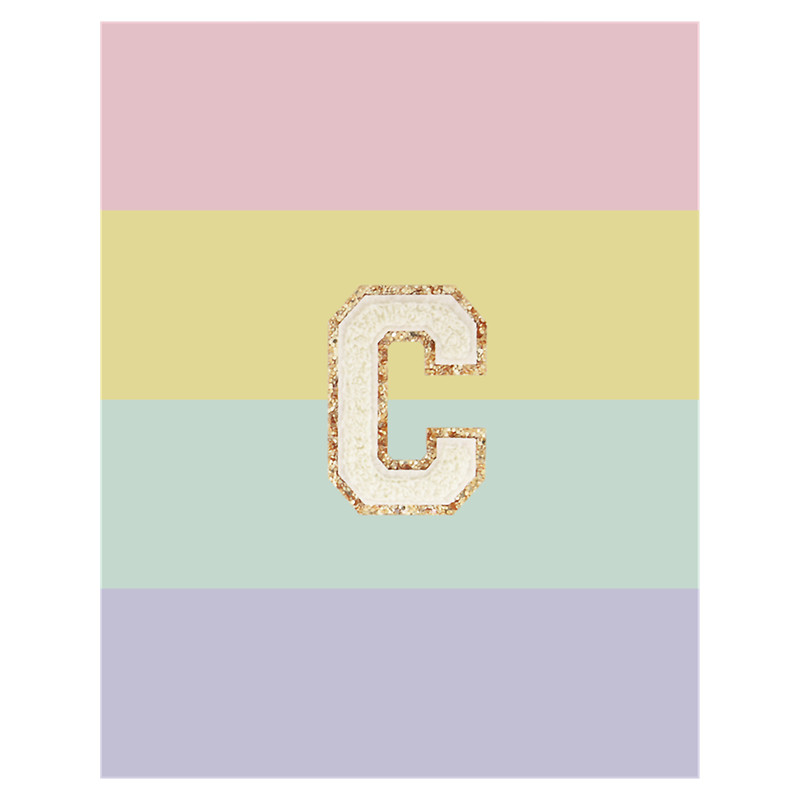 Stoney Clover Lane letter C Buttercream Glitter.png