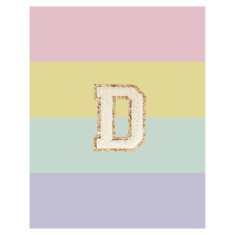 Stoney Clover Lane letter D Buttercream Glitter.png