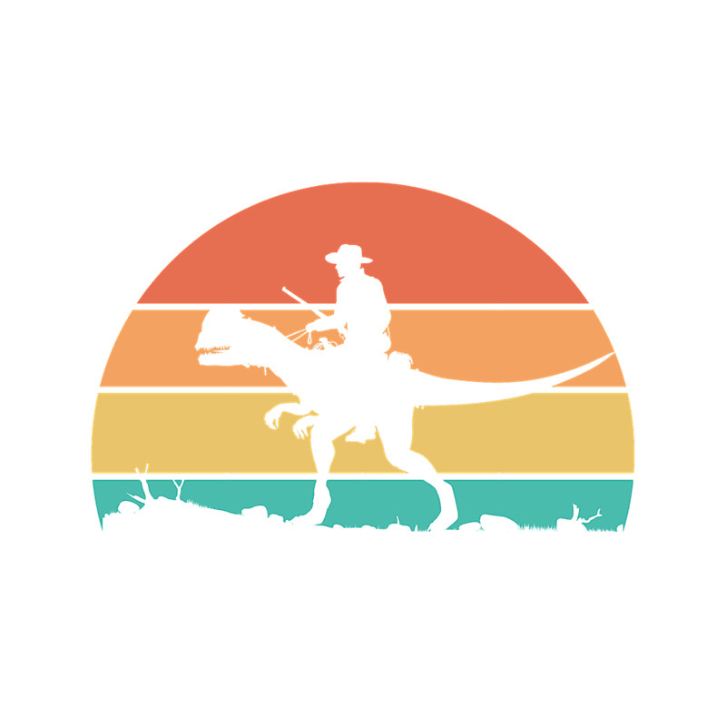 Cowboy riding a dinosaur.png