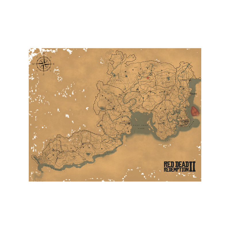 Red Dead Redemption 2 Map- RDR2 Map.png