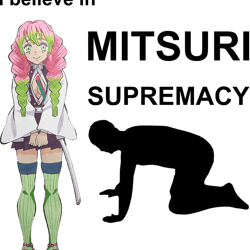 mitsuri kanroji from demon slayer anime meme