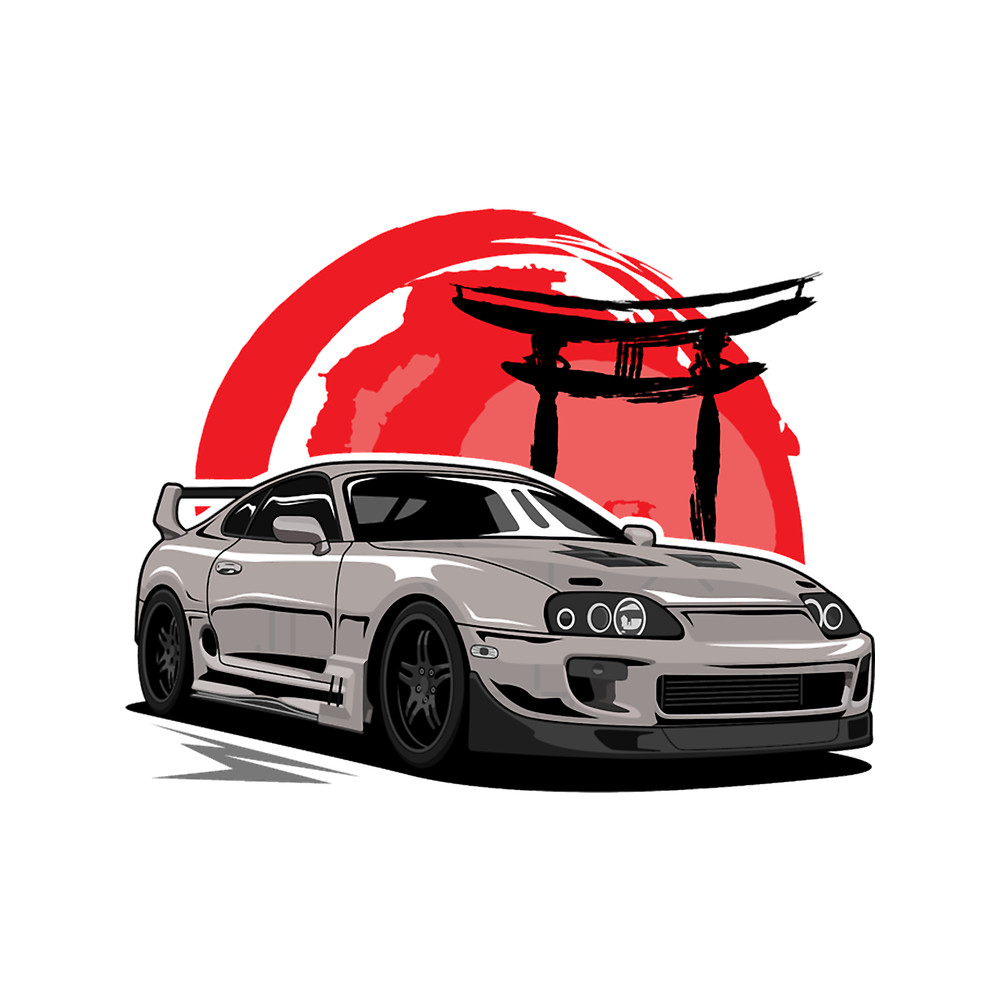 Toyota Supra a80 Apparel, mkiv, Japanese Racecar, JDM T, 2jz, Car Fans, Car Guys Gift Idea, Car.png