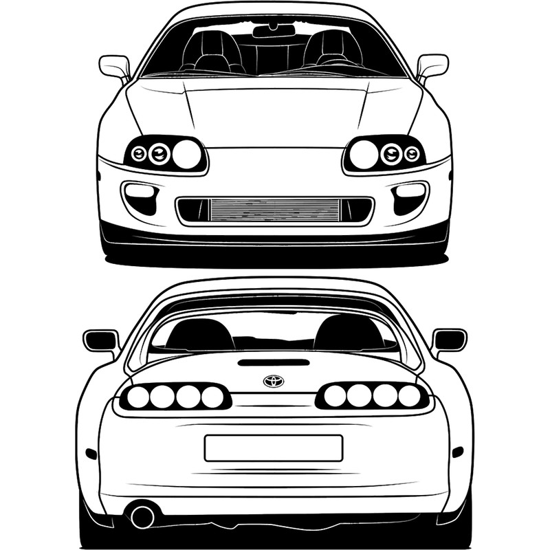 Toyota Supra Mk4 A80 Bes Design.png