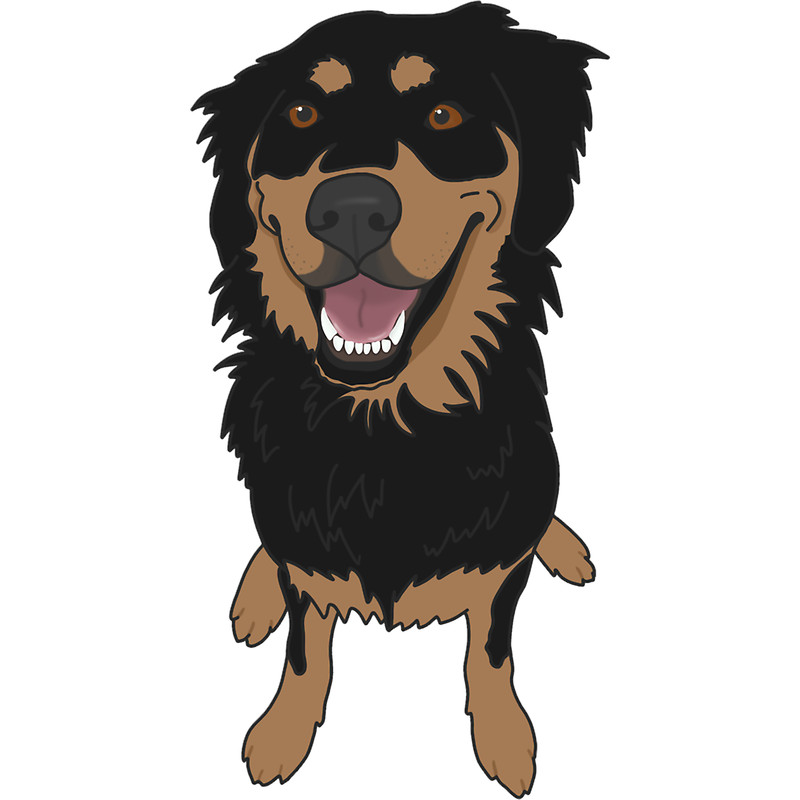 Rottweiler Mix Dog Pattern.png