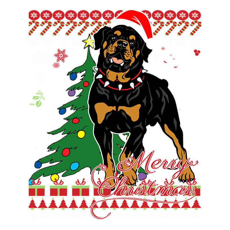 Ugly Christmas Sweater For Rottweiler Dog Lover Xmas Gift - Ladies .png