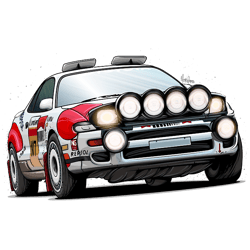 toyota celica st185 gt four wrc