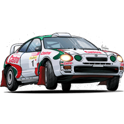 toyota celica st205 gt four wrc