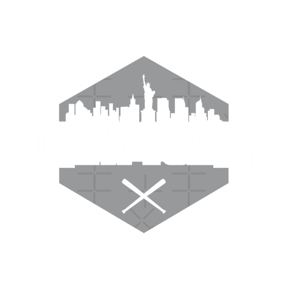 Bronx New York Baseball Modern NY City Skyline Graphic Logo.png