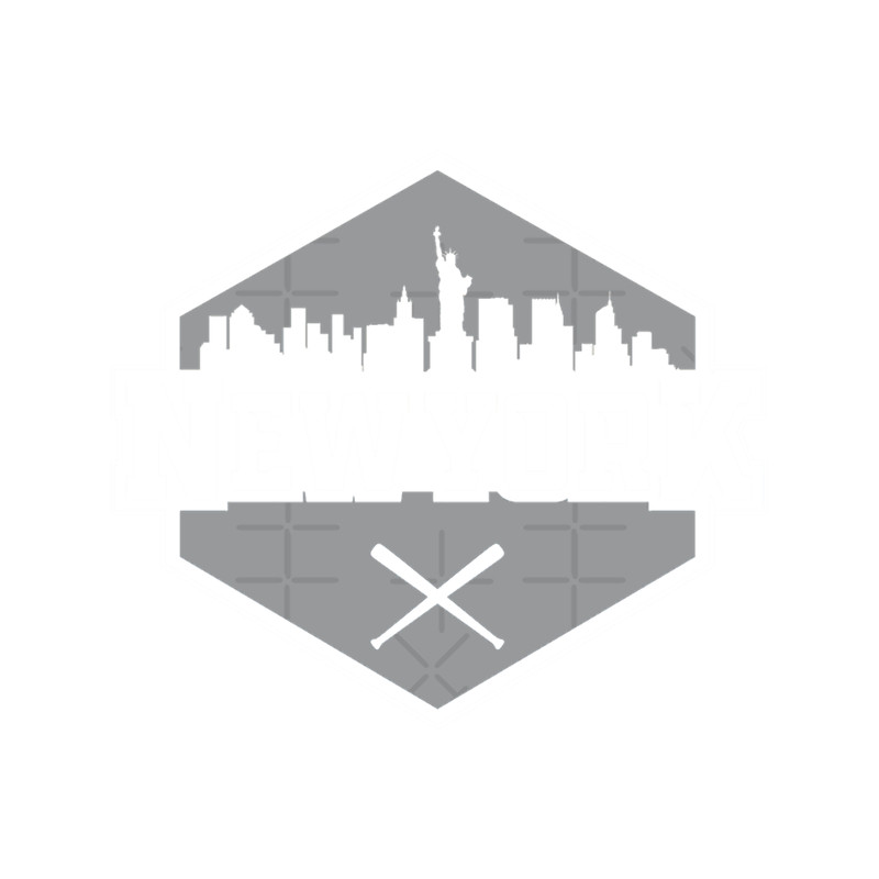 Bronx New York Baseball Modern NY City Skyline Graphic Logo.png