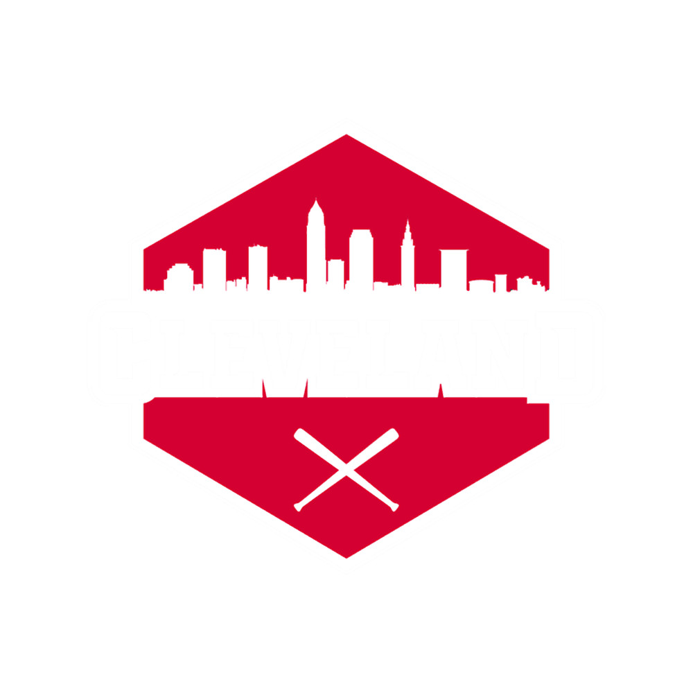 Cool Cleveland Baseball Modern City Skyline Graphic Logo.png