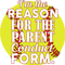 i am the reason for the parent conduct form yellow baseball.png