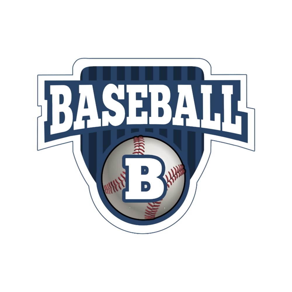 Monogram B Baseball Badge.png