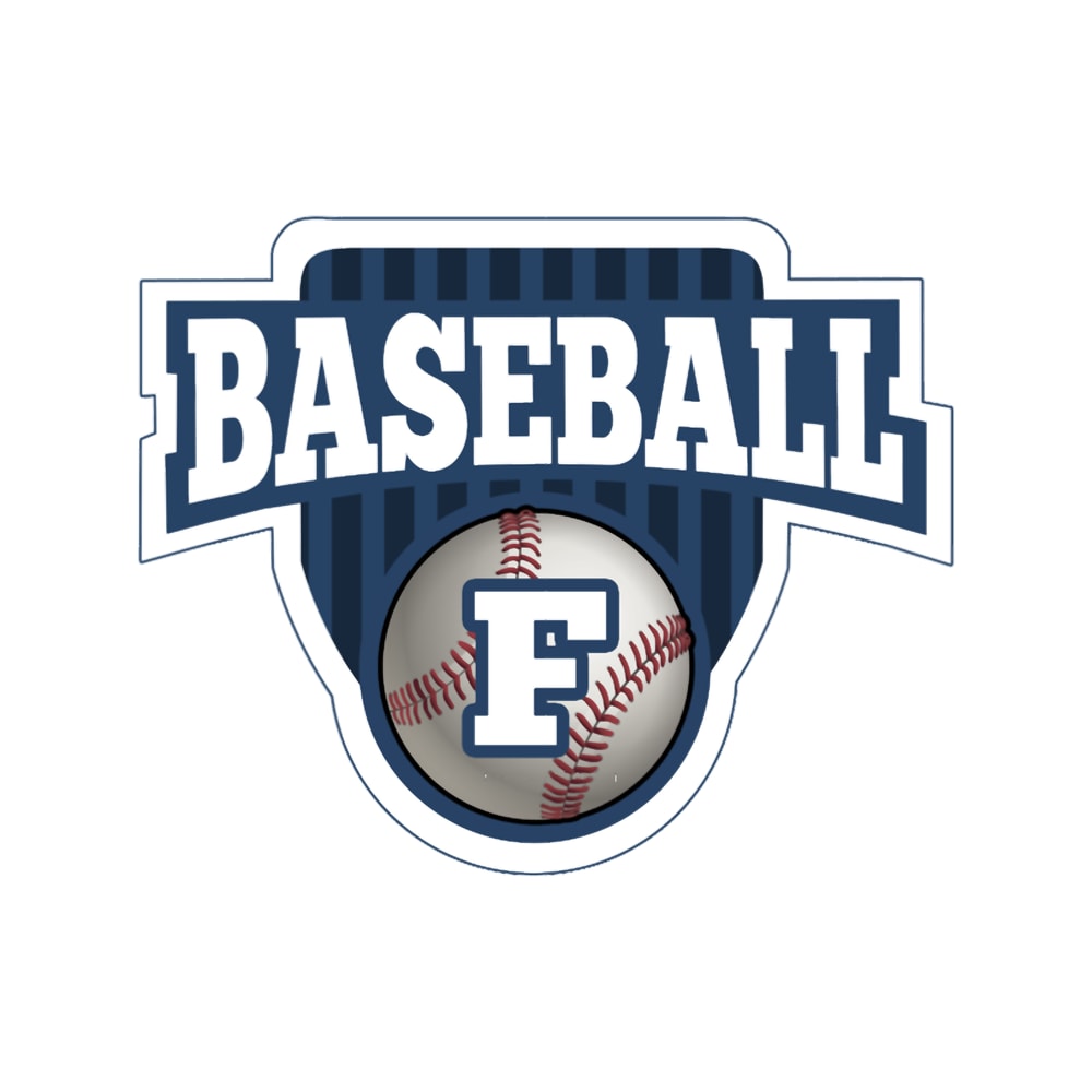 Monogram F Baseball Badge.png