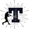 Monogram T Baseball Batter Sunburst.png