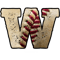 Monogram W Baseball Stitch Lines.png