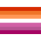 Orange - Magenta LinesLesbian Pride FlagButch Femme Pride Flag.png