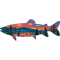 Trout Silhouette Fly Fishing Mountain Sunset River Stream Art .png
