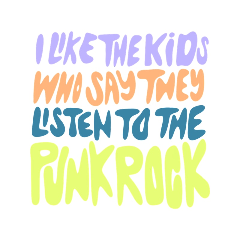 The Ones Who Listen to the Punk Rock - Blink-182 Inspired.png