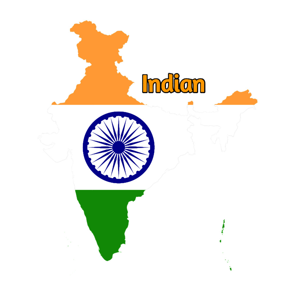 India flag on Indian maptiranga .png