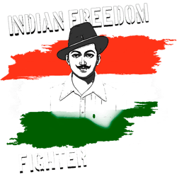 indian freedom fighter tiranga
