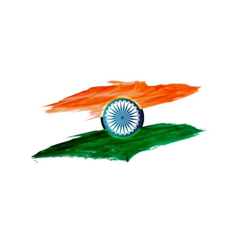 Painting Tiranga - Indian Flag.png