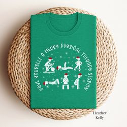 christmas physical therapy shirt, physical therapist shirt, funny pt tshirt, physical therapist assistant, physical ther